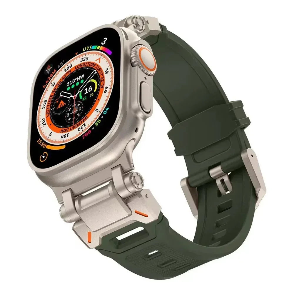 Single Tour band for Apple Watch Ultra 49mm band 44mm 45mm 46mm Men sport band Apple Watch Series 11 10 9 8 7 6 SE Luxury band