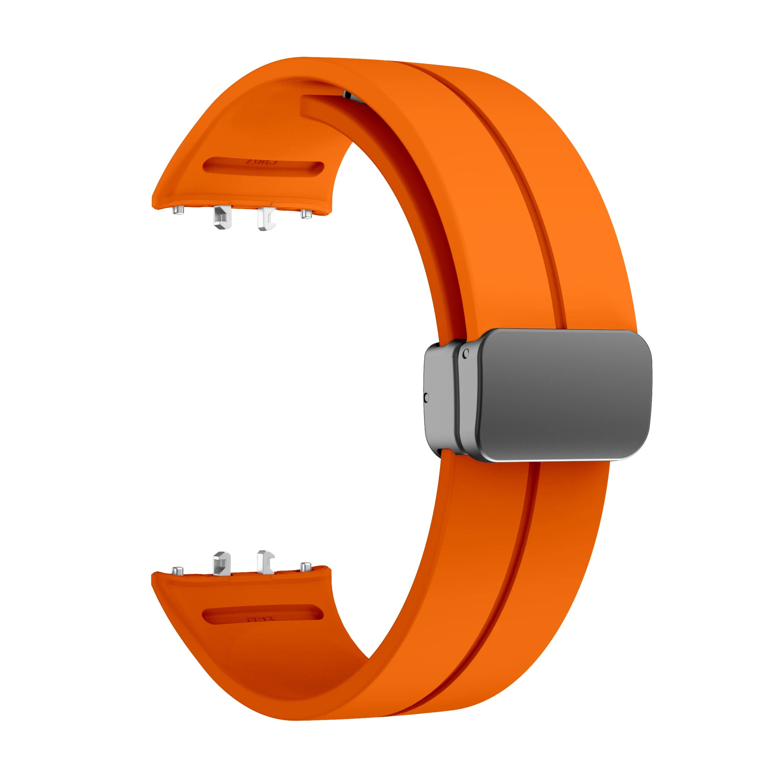 Sports Silicone Band For Samsung Galaxy Fit3 Fit 3 SM-R390 Magnetic D Buckle Strap Wristband Bracelet Replacement Accessories