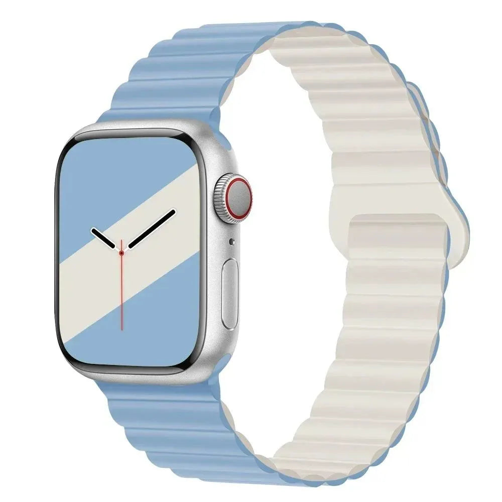 Magnetic band Silicone Sport band For Apple Watch 41mm 42mm 44mm 45mm 46mm 49mm Apple Watch Series 11 10 9 8 7 6 5 4se