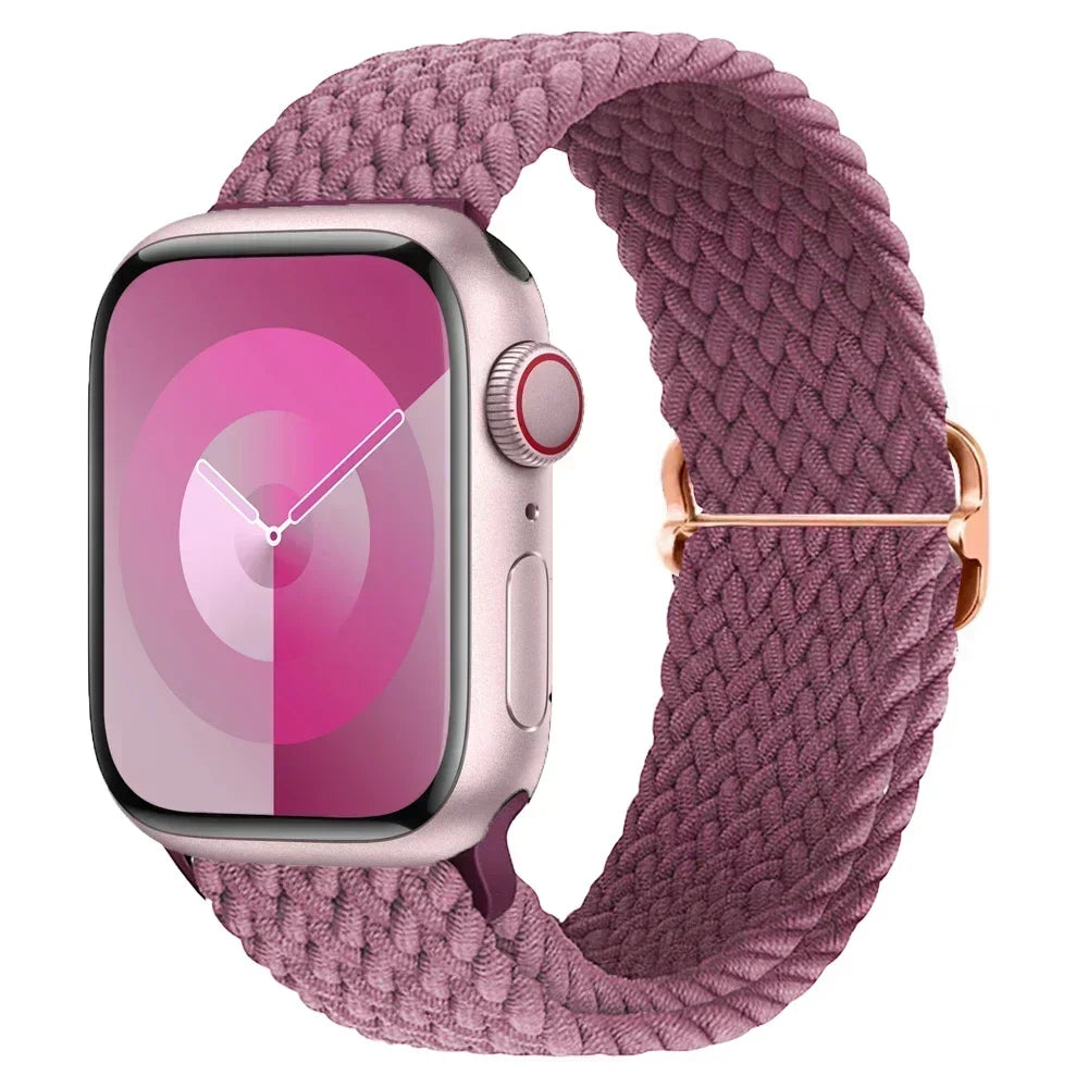 band for Apple Watch band Series 11 10 9 8 7 SE Ultra 3 49mm 46mm 42mm 44mm 45mm 40mm Braided band correa Apple Watch accessories