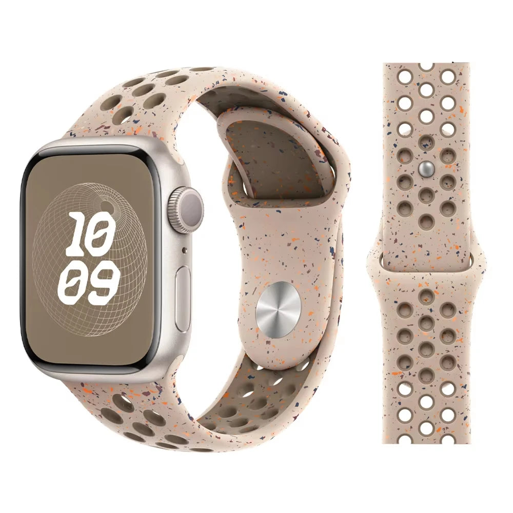 Official band For Apple Watch band 11 42mm 46mm 44mm 41mm 40mm 45mm Silicone band Apple Watch 10 9 8 7 6 5 SE 3 Ultra 3 2 49mm