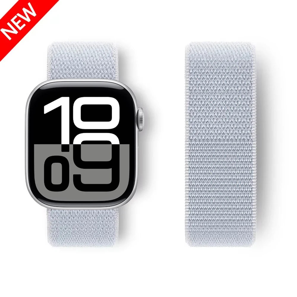 band For Apple Watch 11 band 10 8 9 7 6 5 SE Ultra 3 49mm 46mm Apple Watch 44mm 42mm 45mm 41mm 40mm Sport Loop band Correa wristband