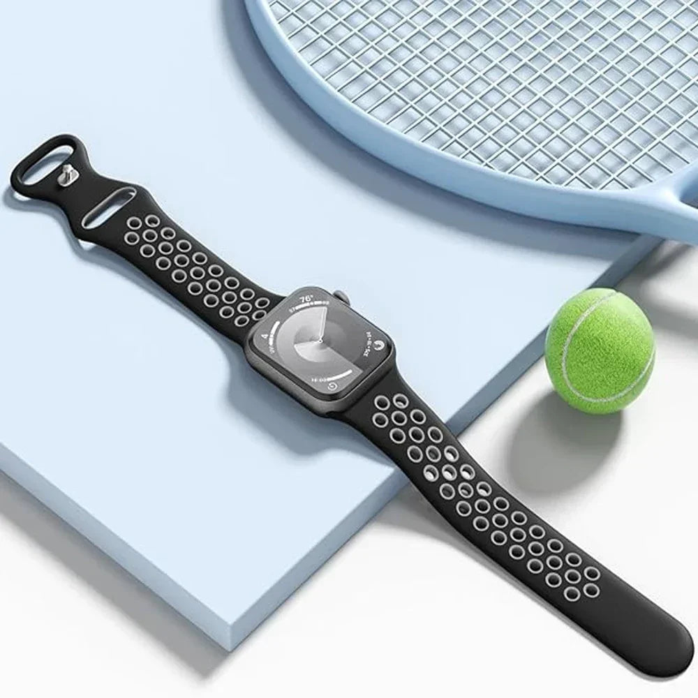 Flash Silicone band For Apple Watch 10 9 8 7 Ultra 2 49mm 46mm 45mm 42mm 41mm band Wristband Apple Watch 6 5 4 SE 44mm 40mm Belt