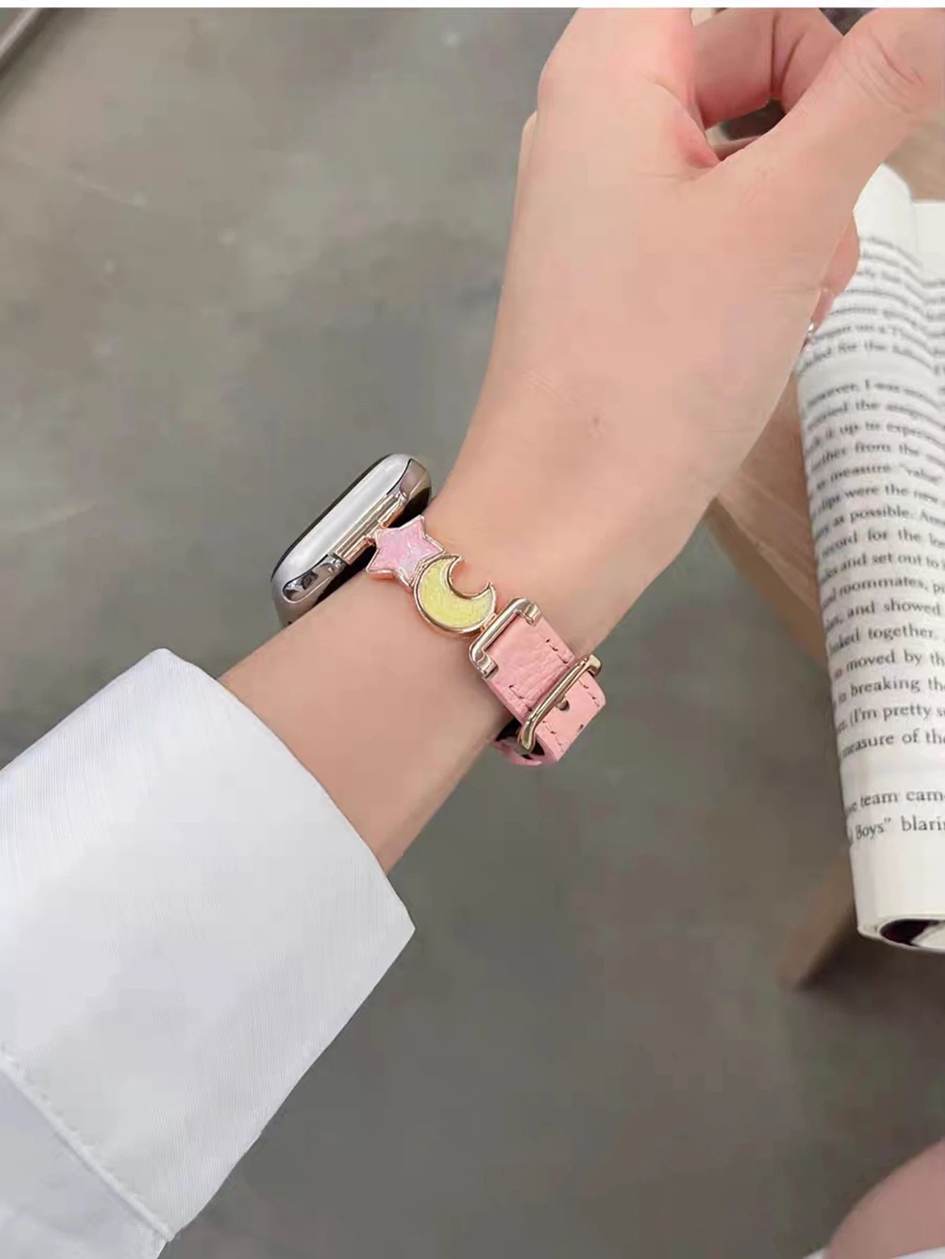 Fashion Leather loop Correa For Apple Watch band Series Ultra 11 10 9 8 7 6 5 4 3 38mm 40mm 41mm 42mm 44mm 45mm 46mm 49mm band