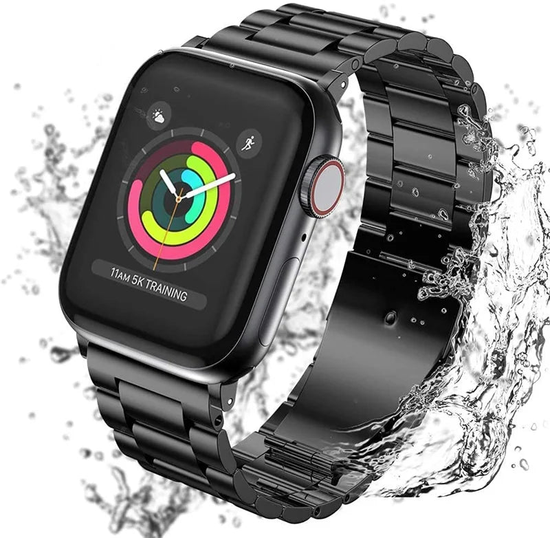 Metal band For Apple Watch Ultra 49mm 8 7 45mm 41mm 42mm 44mm stainless steel smart watch wristband Apple Watch 6 5 4 3 SE 38mm 40mm