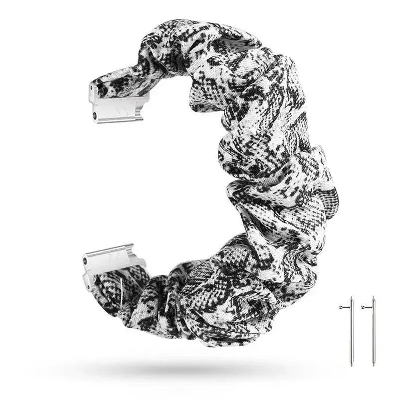 Elastic Nylon Loop Strap For Samsung Galaxy Watch 7 6 5 4 40mm 44mm Band Scrunchies Bracelet for Galaxy Watch 6 4Classic 43/47mm