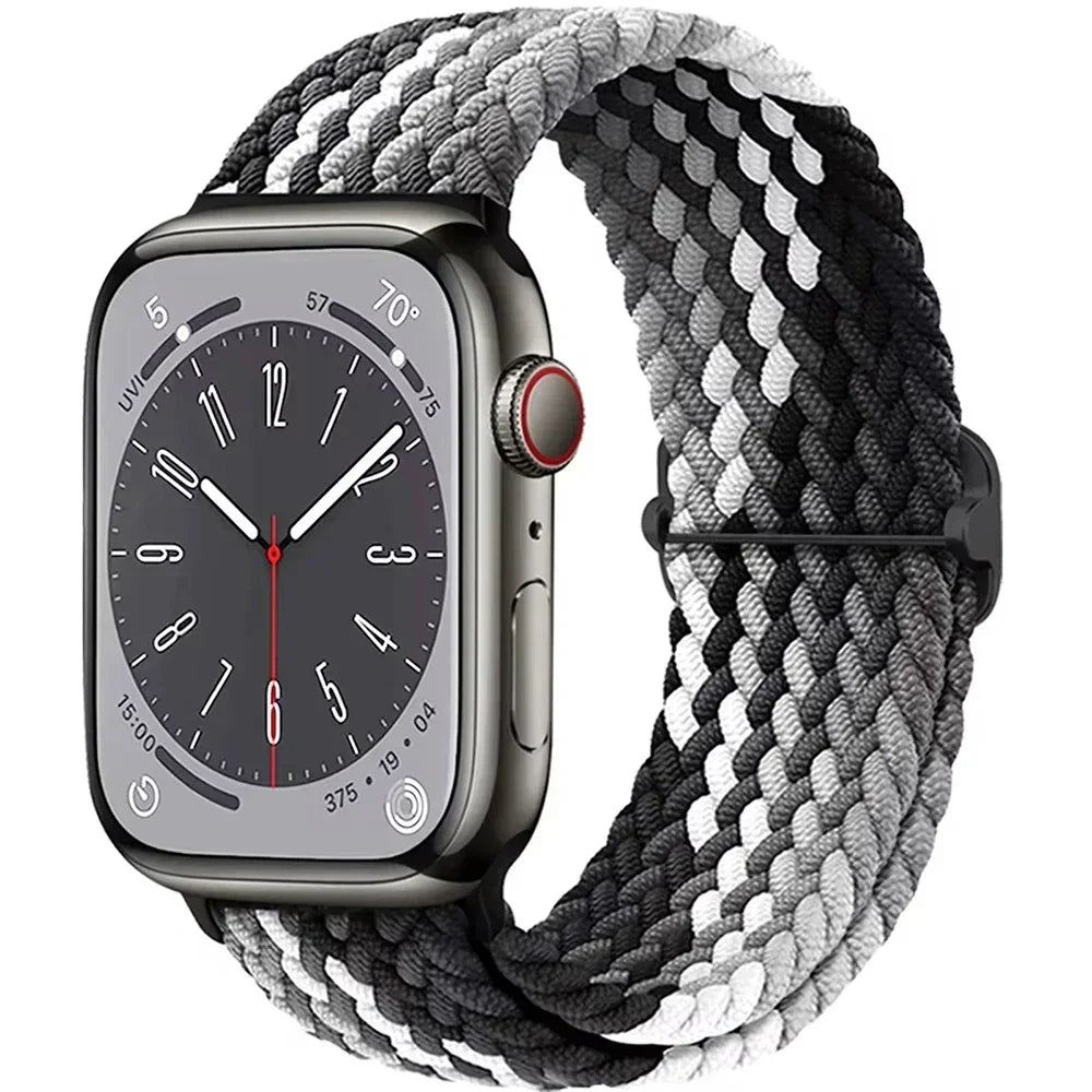 band for Apple Watch band Series 11 10 9 8 7 SE Ultra 3 49mm 46mm 42mm 44mm 45mm 40mm Braided band correa Apple Watch accessories