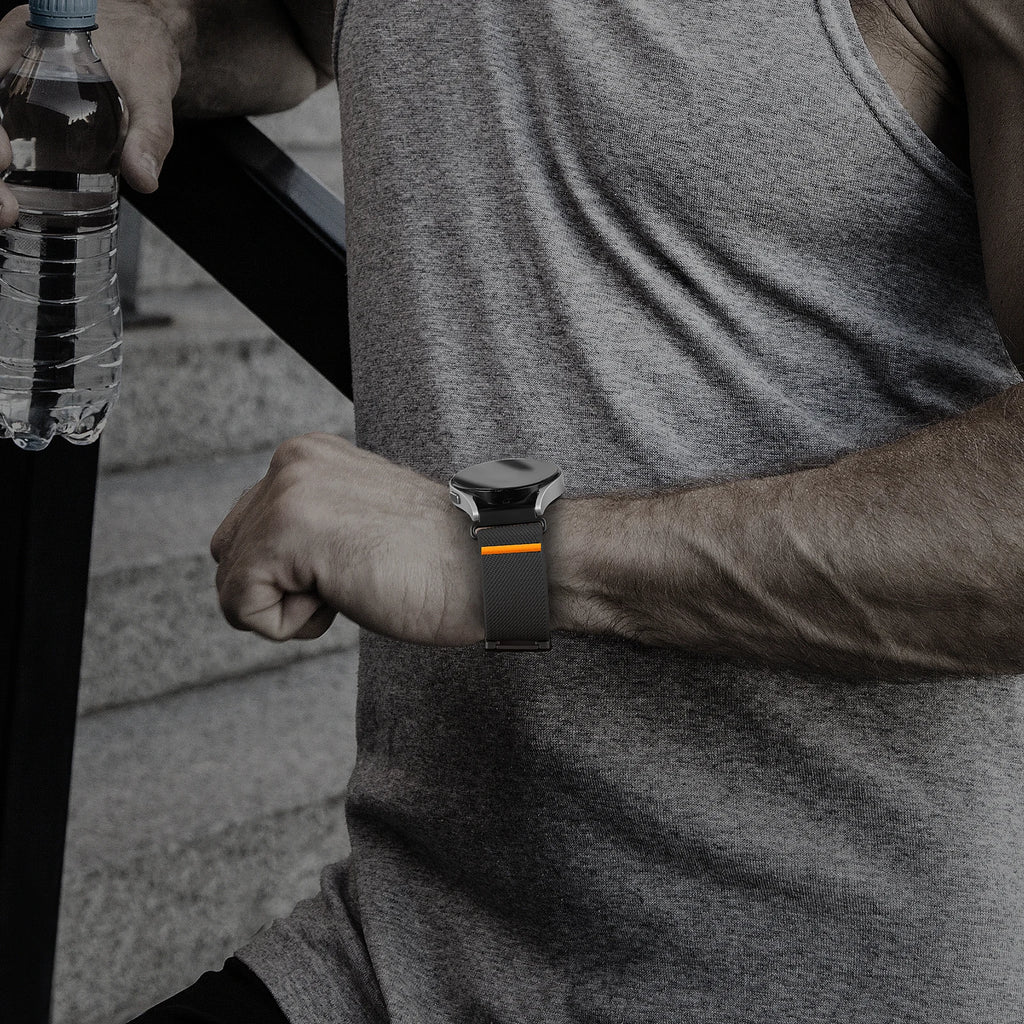 20mm 22mm Universal Watch straps For Amazfit GTR 3/gtr 4/gtr 2/gts 4/Bip 6 Nylon Magnetic Bracelet Amazfit active 2/cheetah band