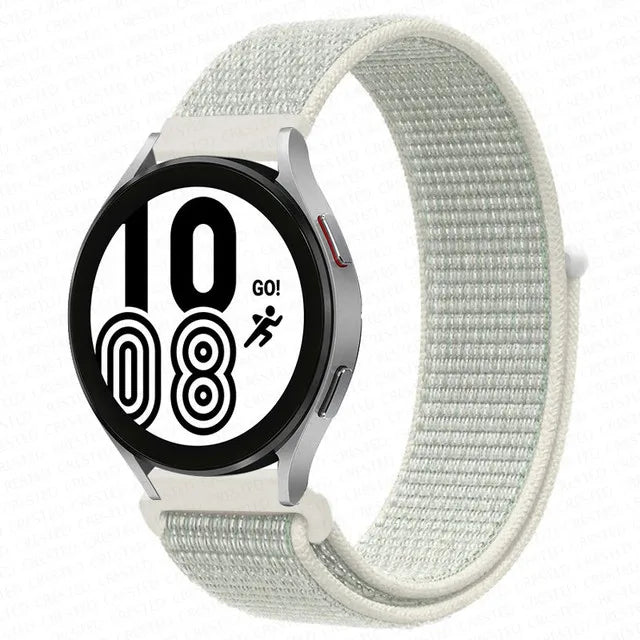 Nylon Loop Band For Samsung Galaxy Watch 6 4 7 classic/5 Pro/active 2/Gear S3 20mm/22mm Bracelet Huawei watch GT 2e 3 pro strap