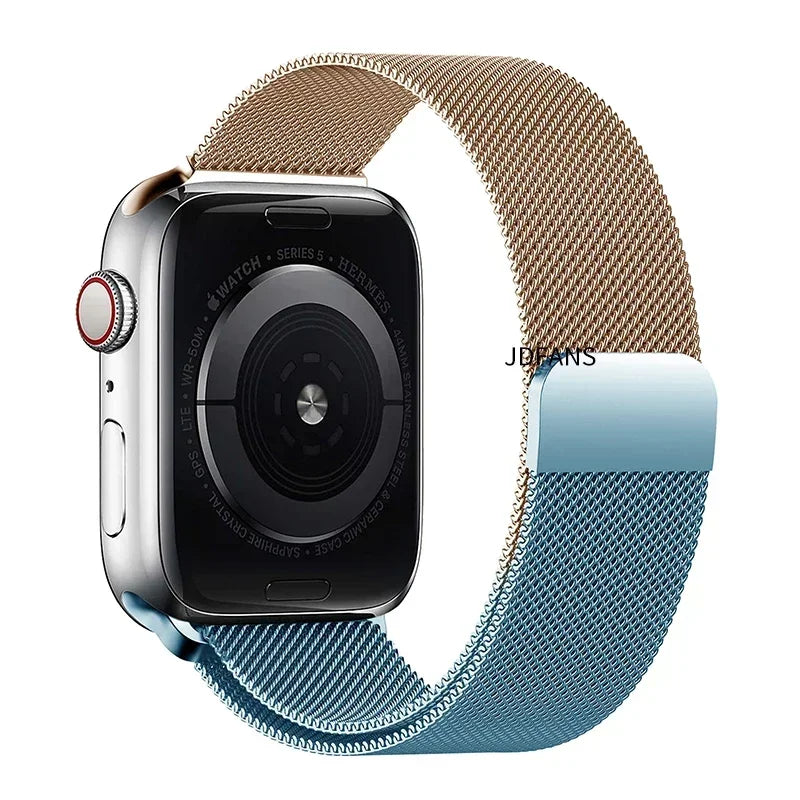 Milanese Loop for Apple Watch band 10 46mm 45mm 44mm 40mm 41mm 42mm 38mm 44mm band Ultra 2 49mm Apple Watch Series 9 8 7 6 SE 5 4 3