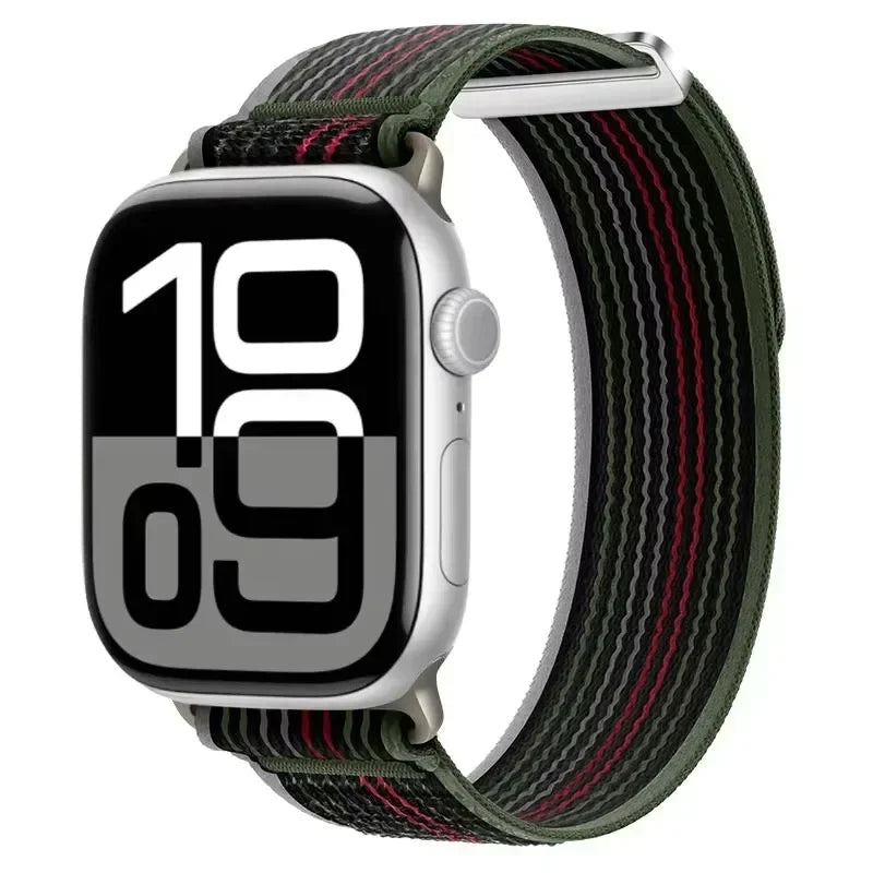 Trail Loop band for Apple Watch band Ultra 49mm 11 10 46mm 42mm 9 8 7 45mm 41mm Nylon Wristband Apple Watch Series 6 5 4 SE3 44mm 40mm