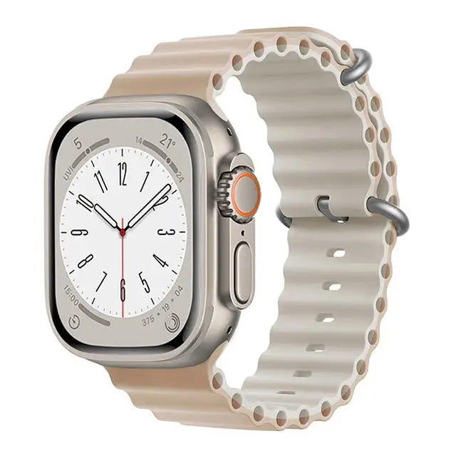 Ocean band for Apple Watch band Ultra 3 2 49mm 44mm 40mm 45mm 41mm 42mm 46mm Sport band Apple Watch Series 11 9 8 7 6 5 SE 3 10