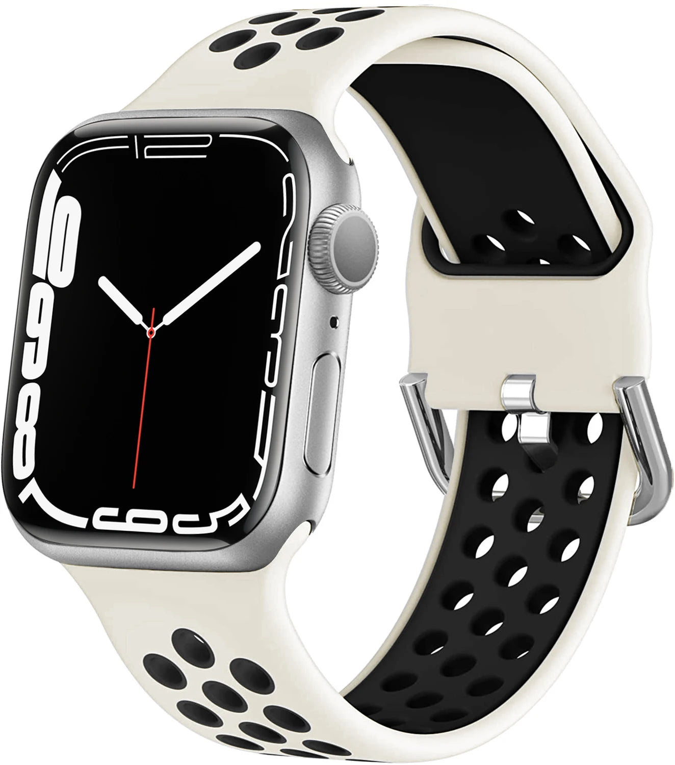 Silicone band For Apple Watch band 44mm 40mm 45mm 49mm 41mm 38mm 42mm 44mm band Apple Watch Ultra 2 Series 7 3 4 5 6 SE 8 Bands