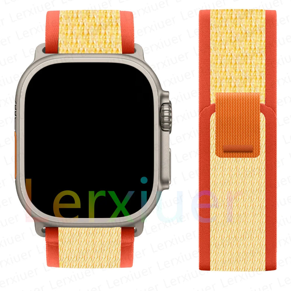 Trail loop band for Apple Watch Ultra 2 band 49mm 44mm 45mm 40mm 41mm 46mm 42mm 45mm 44mm band Apple Watch Series 10 SE 9 8 7 6 5