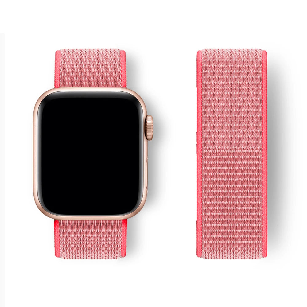 band For Apple Watch 11 band 10 8 9 7 6 5 SE Ultra 3 49mm 46mm Apple Watch 44mm 42mm 45mm 41mm 40mm Sport Loop band Correa wristband
