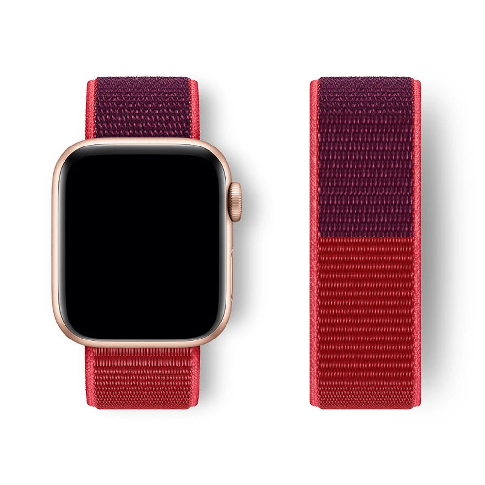 band For Apple Watch 11 band 10 8 9 7 6 5 SE Ultra 3 49mm 46mm Apple Watch 44mm 42mm 45mm 41mm 40mm Sport Loop band Correa wristband