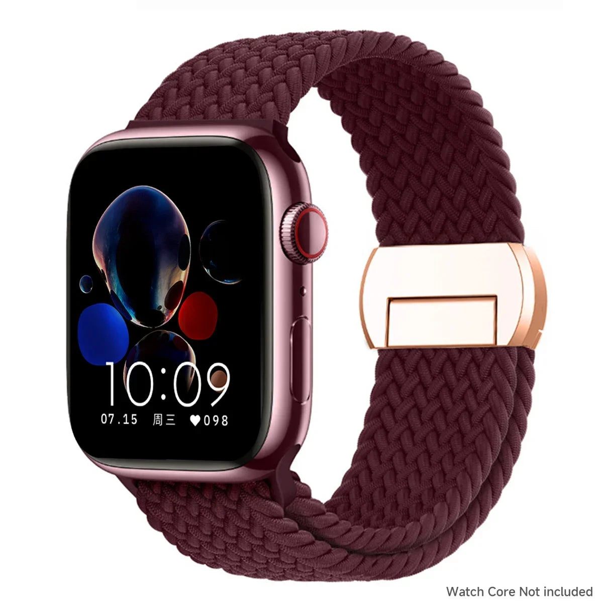 Braided band For Apple Watch band 44mm 40mm 45mm 49mm 41mm 38mm buckle band Apple Watch Series SE 10 9 8 7 6 Ultra 2 Magnetic Band