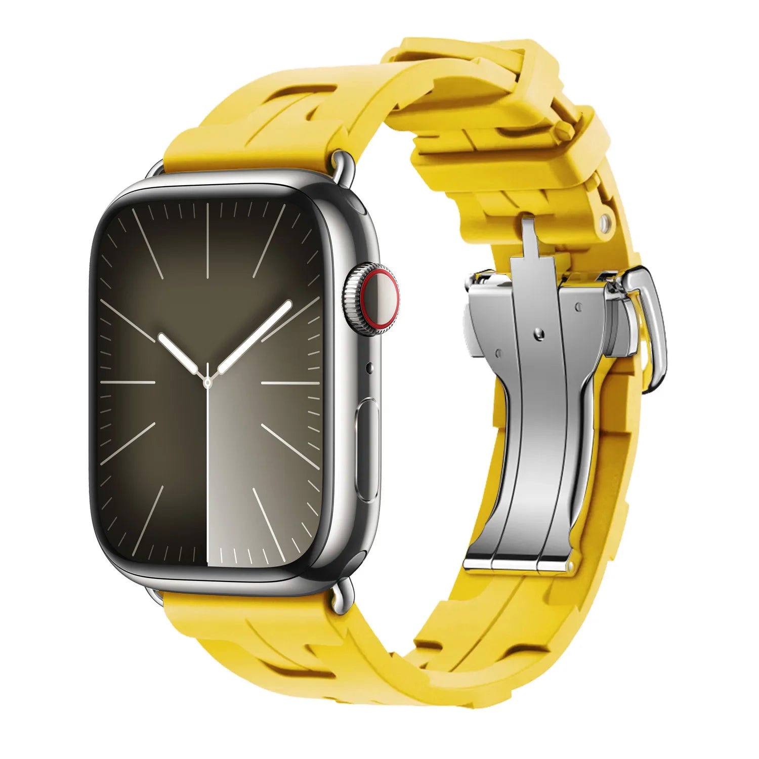 Kilim Single Tour band For Apple Watch band 45mm 44mm 41mm 38mm Folding Buckle Silicone band Apple Watch 10 46mm 42mm Ultra 2 49mm