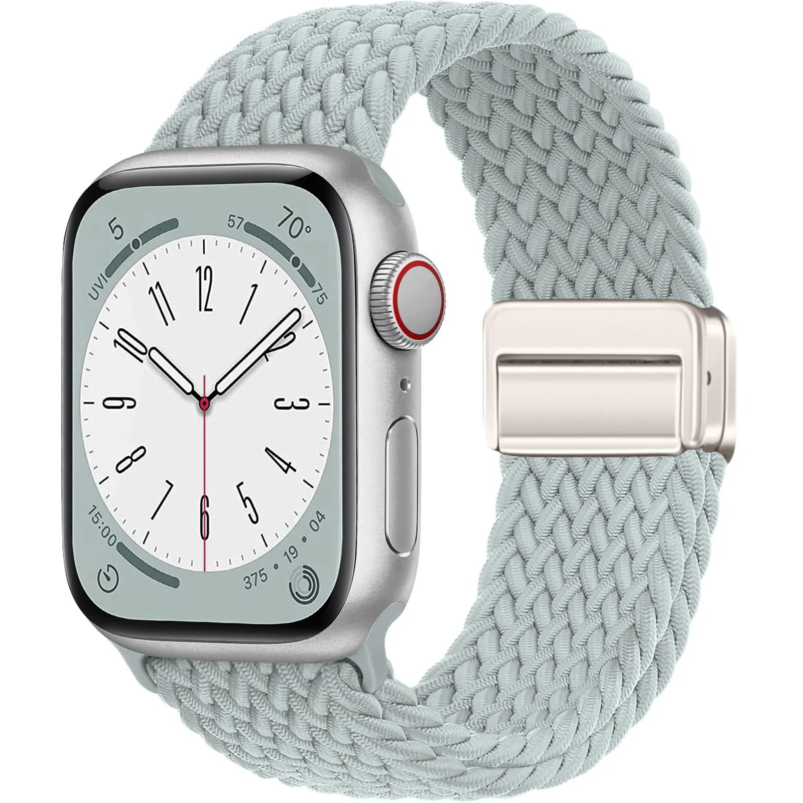 Braided band For Apple Watch band 40mm 45mm 41mm 44mm 49mm 38mm magnetic buckle Nylon band Apple Watch Series SE 7 5 6 8 9 Ultra 2