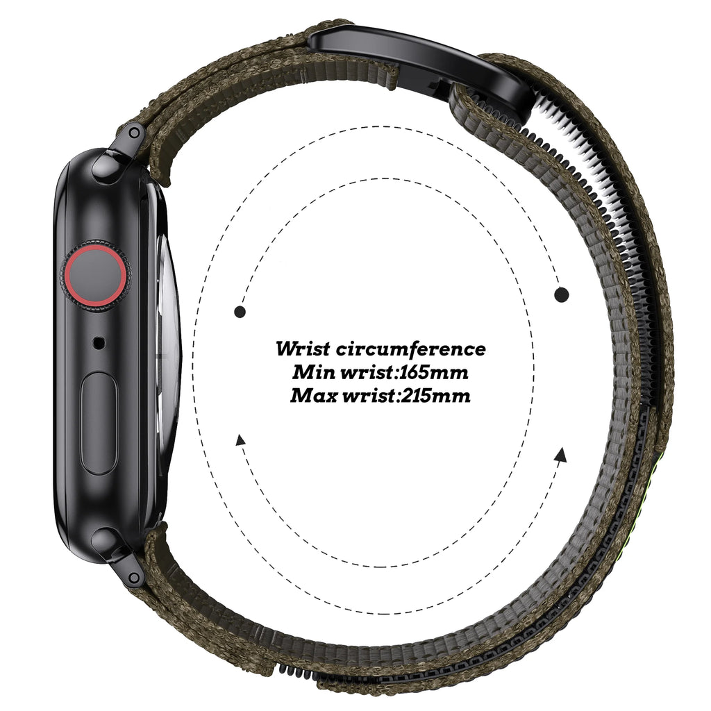 Nylon band Gear Series for Apple Watch band 42mm 44mm 45mm 46mm 49mm Apple Watch7 8 9 SE 10 Watch band Replacement band Watch 10