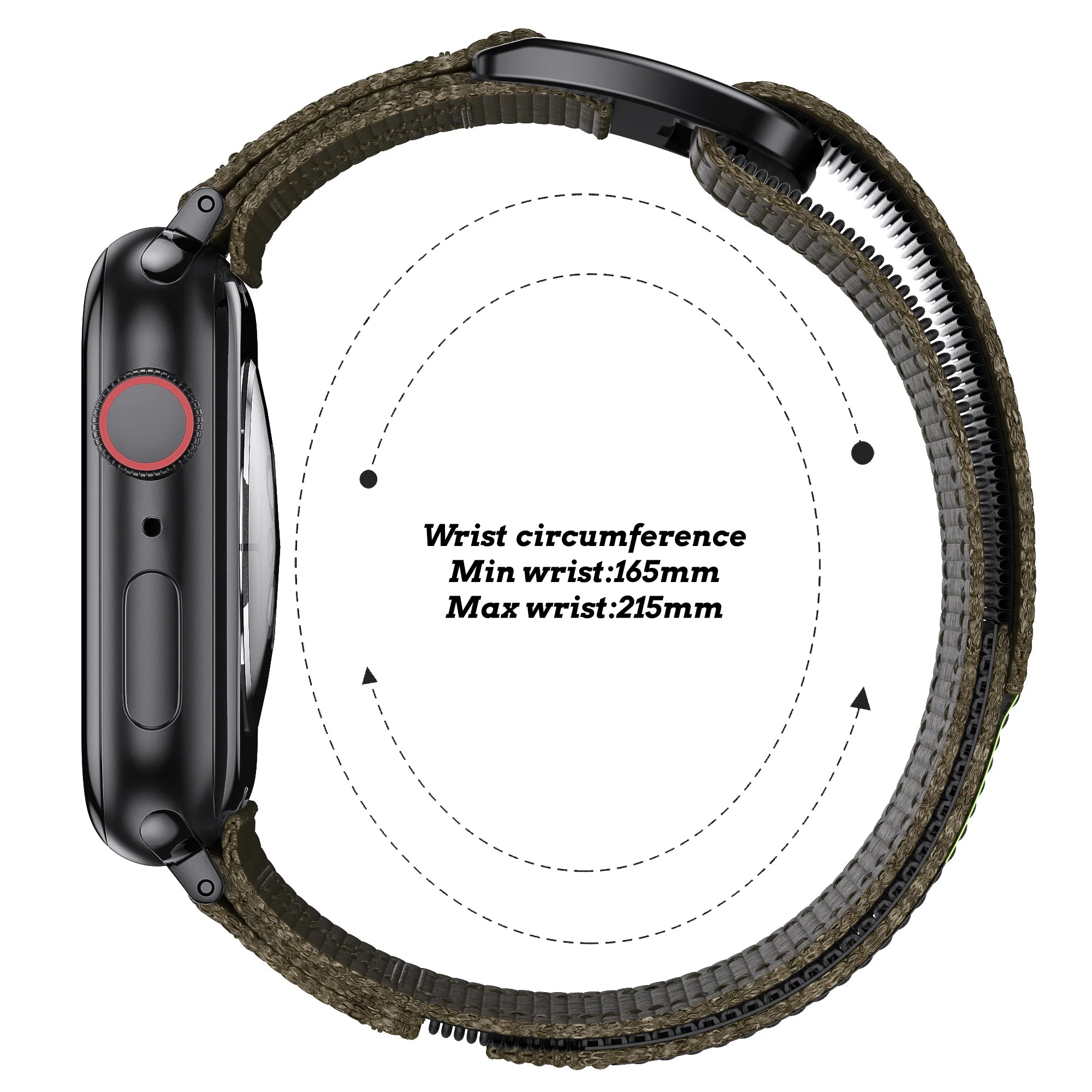 Nylon band Gear Series for Apple Watch band 42mm 44mm 45mm 46mm 49mm Apple Watch7 8 9 SE 10 Watch band Replacement band Watch 10