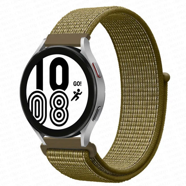 Band For Samsung Galaxy Watch 7/FE/4/5 Pro/6 classic/active 2 44mm 40mm Nylon correa Bracelet Huawei GT 2e 3 4 20mm 22mm Straps
