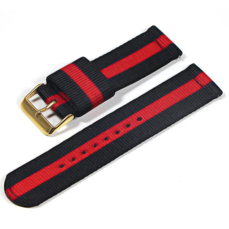 22mm Nylon watch strap For Samsung Galaxy watch 46mm 42mm Active2 Active1 Gear S3 frontier Sports nylon bang
