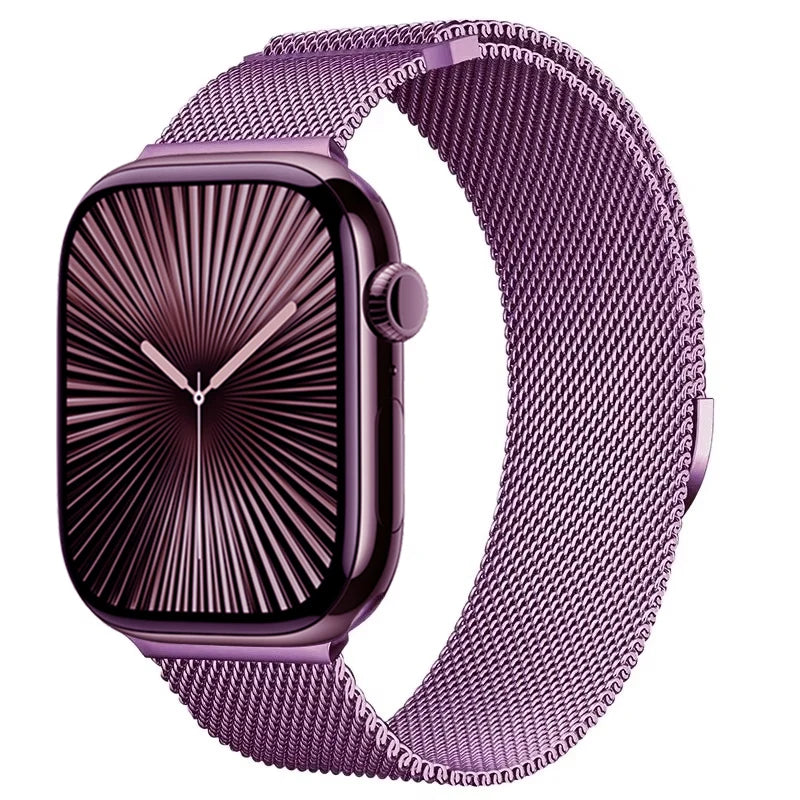 Metal Milanese band for Apple Watch band Ultra3 2 49mm 11 10 9 8 7 Magnetic band Apple Watch 6 5 4 SE2 46mm 45mm 41mm 44mm 40mm