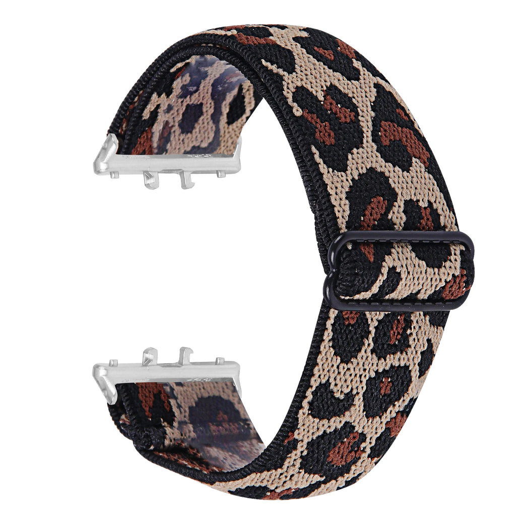 Tie Dye Print Strap For Samsung Galaxy Fit 3 Weaves Elastic Wristband For Samsung Galaxy Fit 3 SM-R390 Sport Vintage Watchband