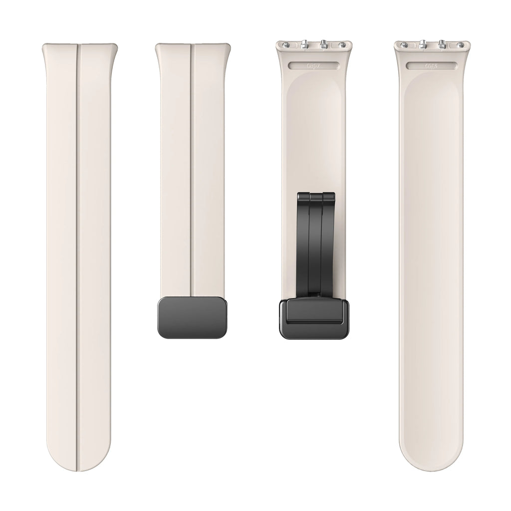 Sports Silicone Band For Samsung Galaxy Fit3 Fit 3 SM-R390 Magnetic D Buckle Strap Wristband Bracelet Replacement Accessories