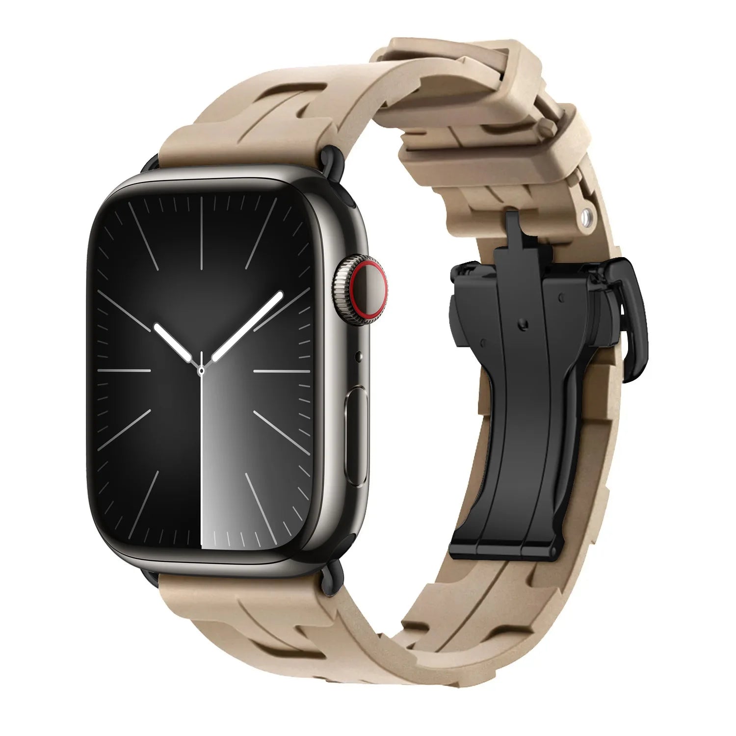 Kilim Single Tour band For Apple Watch band 45mm 44mm 41mm 38mm Folding Buckle Silicone band Apple Watch 10 46mm 42mm Ultra 2 49mm