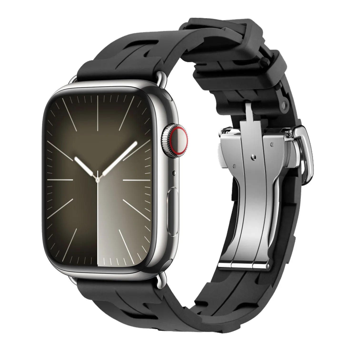 Kilim Single Tour band For Apple Watch band 45mm 44mm 41mm 38mm Folding Buckle Silicone band Apple Watch 10 46mm 42mm Ultra 2 49mm