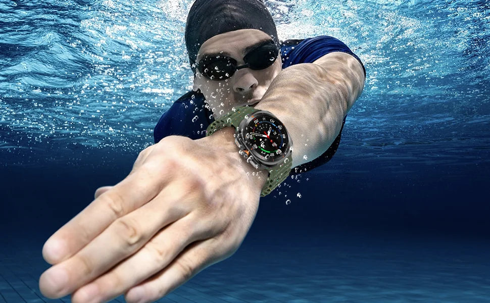 Original Marine for Samsung Galaxy watch Ultra 2 Strap accessories Colorful Sport Bracelet Correa Galaxy watch 7 Ultra 47mm Band