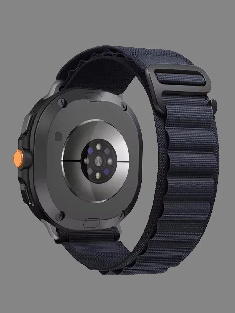 Alpine loop Strap For Samsung Galaxy Watch 8/8 classic/Ultra 47mm 44mm 40mm wristband Sport Bracelet correa Galaxy watch 8 Band