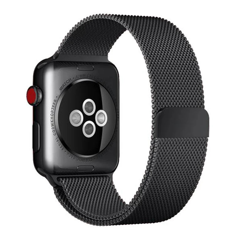 For Apple Watch band 11 10 9 8 SE 46mm 42mm 44mm 45mm Ultra 3 2 49mm 41mm Milanese Loop metal band correa Apple Watch bands