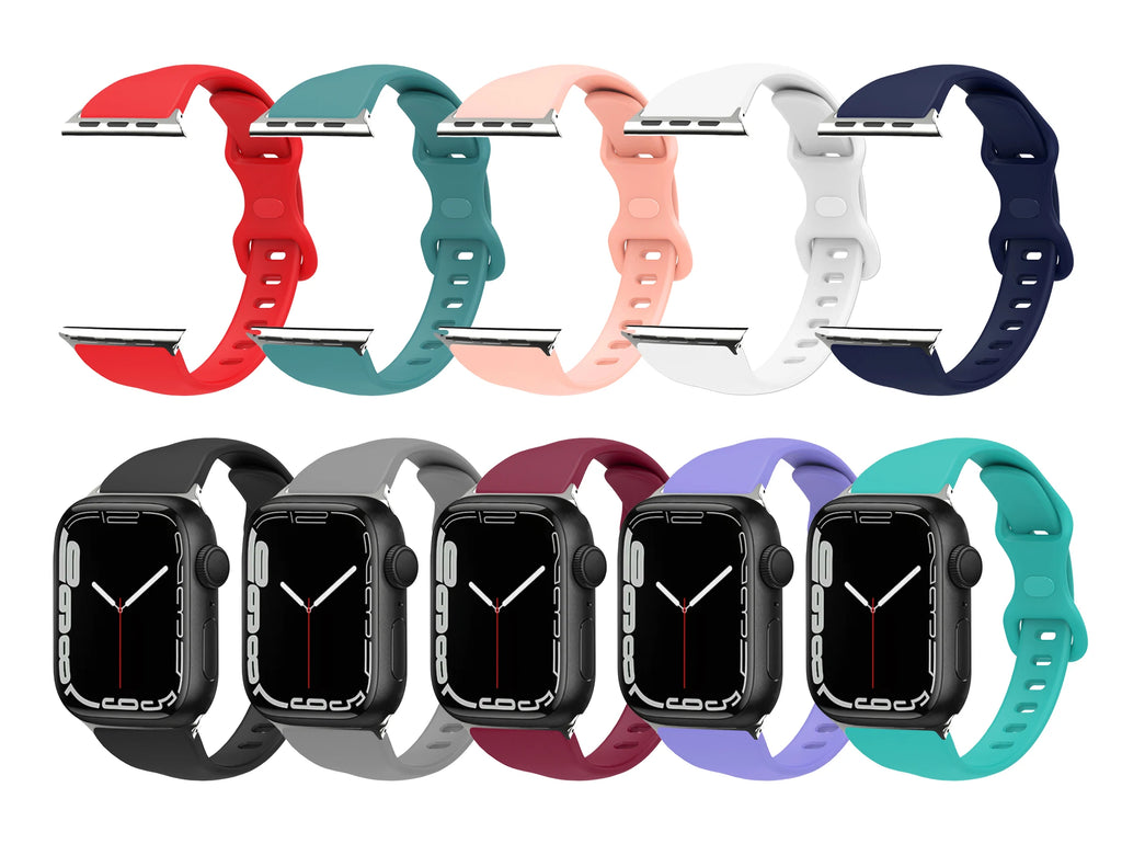 20mm 22mm Silming Strap for Huawei watch GT 4/2e/3 pro Sweatproof Silicone Sport Band For Samsung Galaxy watch 7/6/4/Classic/5