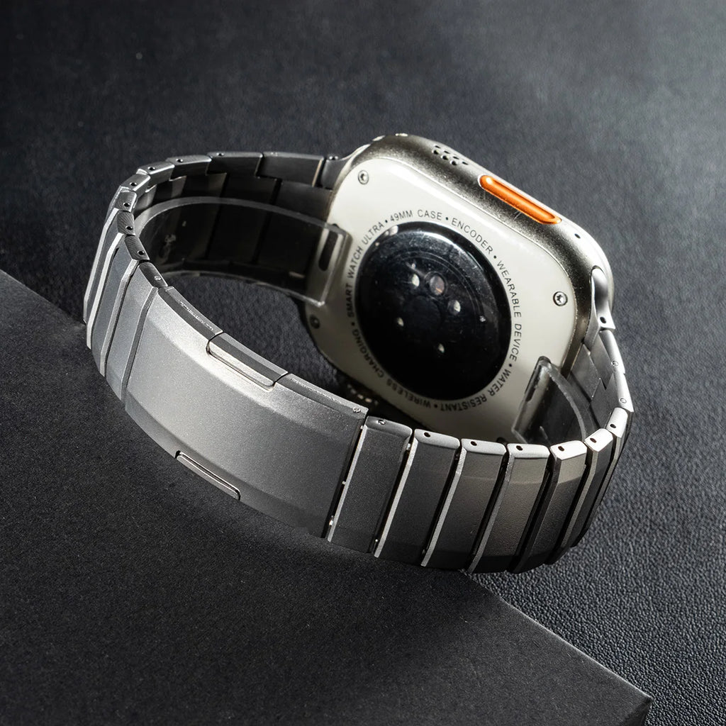 Stainless Steel band for Apple Watch Ultra 2 49mm 46mm 45mm 44mm 42mm 41mm 40mm 38mm Quick Fit band For Apple Watch 10 9 7 8 SE 6 5