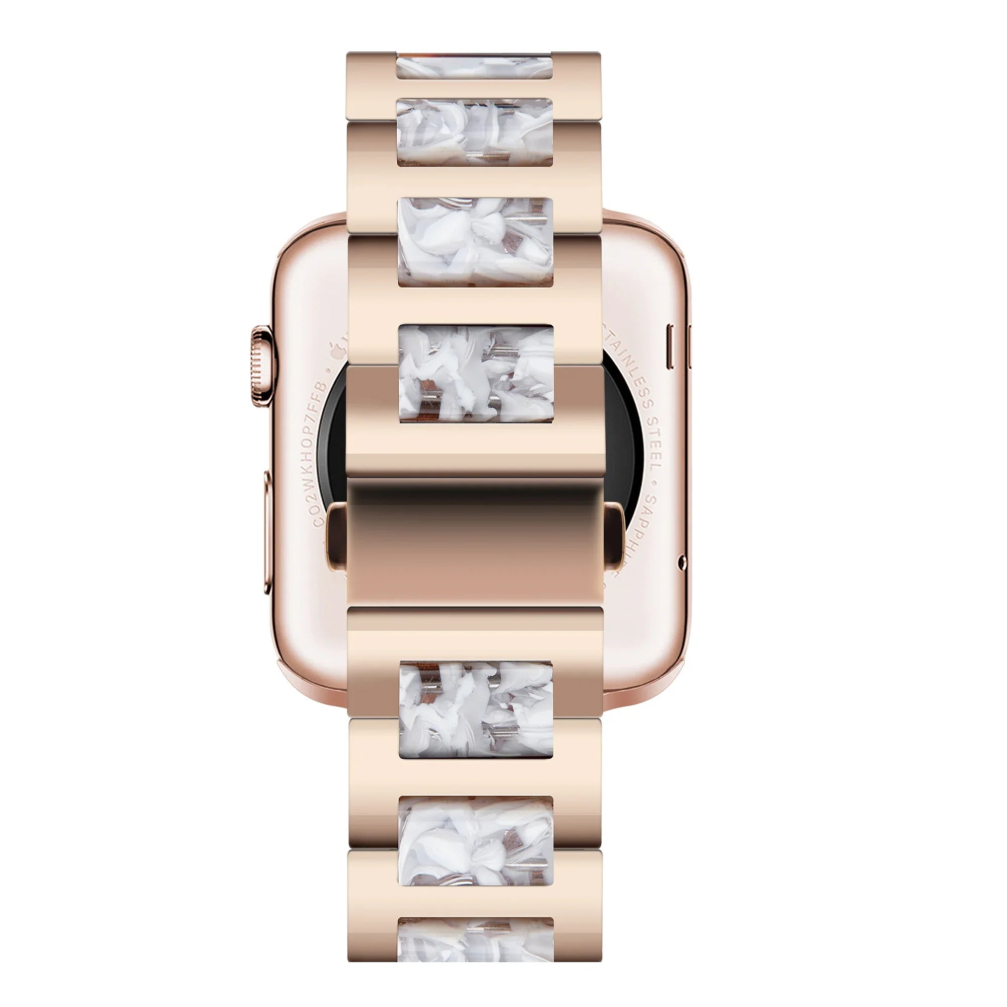 Resin+Metal band For Apple Watch 49mm 46mm 42mm 45mm 44mm 42mm 41mm 40mm 38mm band Wristband Apple Watch Ultra 10 9 8 7 6 5 4 SE