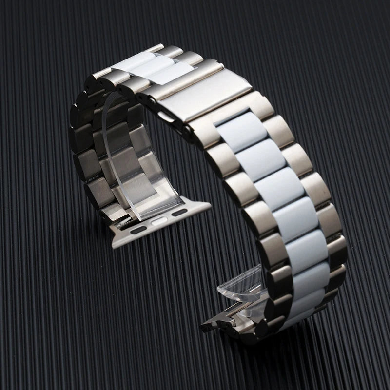 Stainless Steel band for Apple Watch band 45mm 44mm Ultra 2 49mm 42mm 40mm 41mm 46mm metal watch band Series 10 9 8 7 6 5 4 3 se