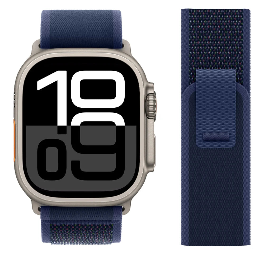 Trail loop band for Apple Watch Ultra 2 band 49mm 44mm 45mm 40mm 41mm 46mm 42mm 45mm 44mm band Apple Watch Series 10 SE 9 8 7 6 5