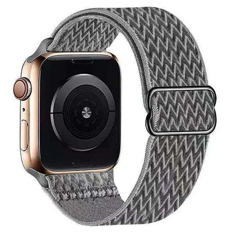 Stretchy Nylon band for Apple Watch Ultra 3 band 40mm 41mm 42mm 44mm 45mm 49mm 46mm Elastic band Apple Watch 11 10 9 8 SE 7 6 5