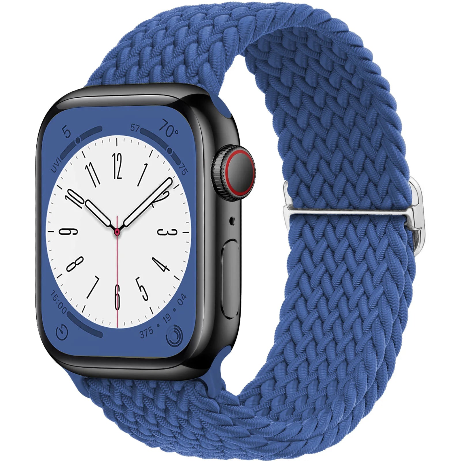 Braided solo loop band For Apple Watch 10 11 band 44mm 40mm 45mm 46mm 49mm 41mm correa band Apple Watch Series SE 8 9 Ultra 2 3