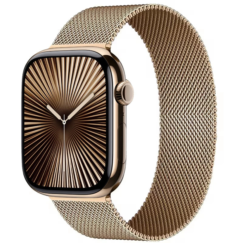 Milanese Loop band For Apple Watch 11 10 9 7 SE 6 8 46mm 42mm 44mm 45mm 40mm 41mm belt correa band Apple Watch band Ultra 3 49mm